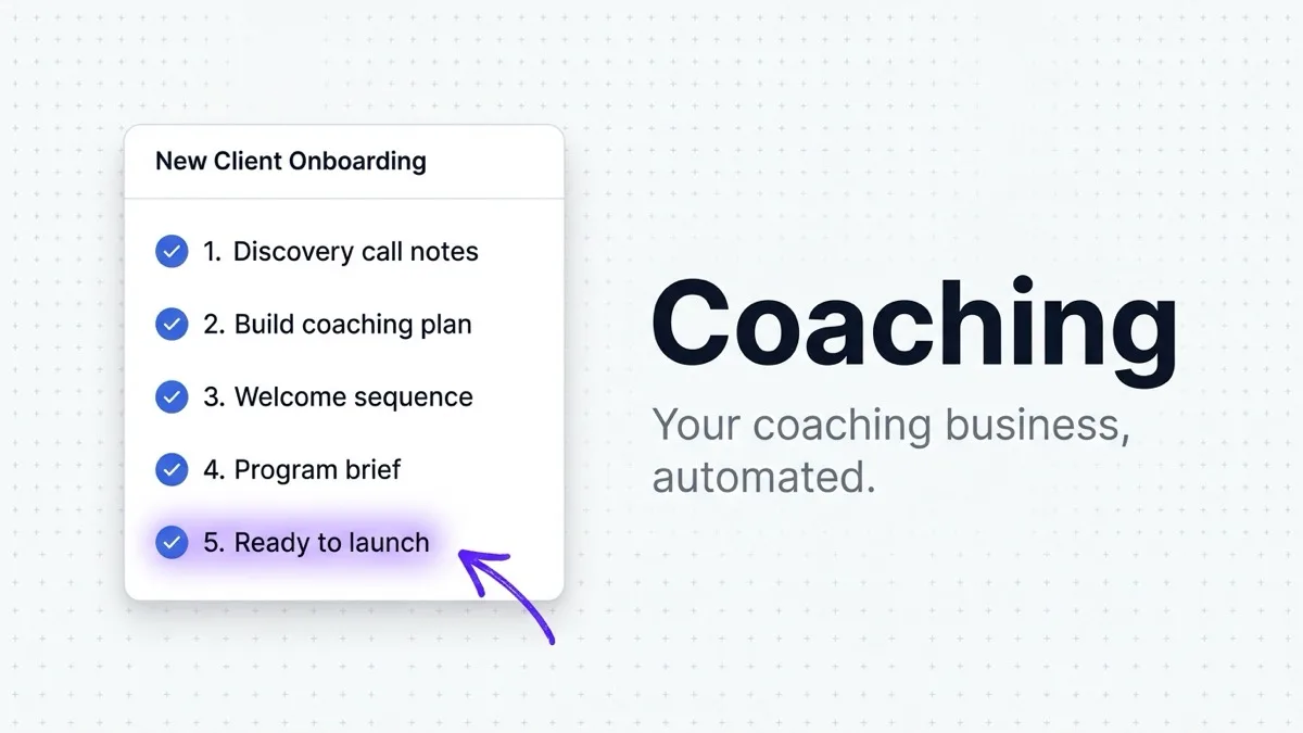 Growth OS for Coaching & Consulting Marketing plugin tile