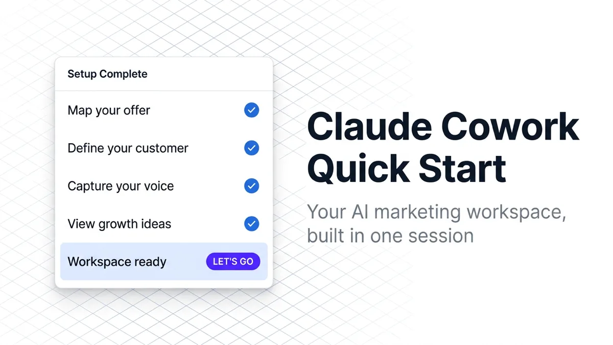 Growth OS Quick Start for Claude Cowork plugin tile