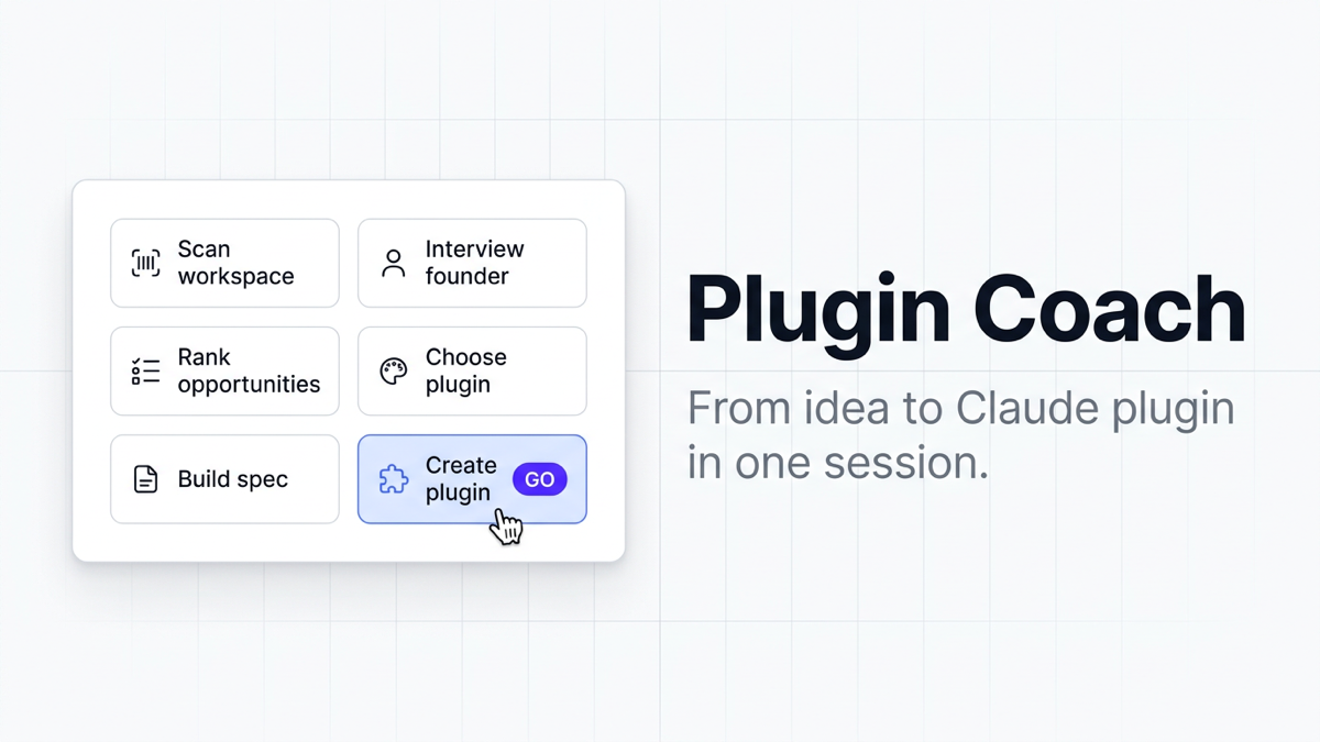 Plugin Coach